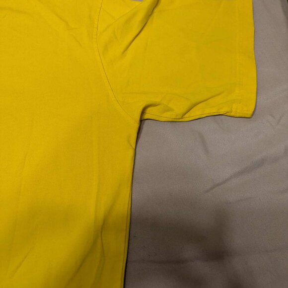 Adidas  Mens Medium Tee Shirt Yellow Licensed 2006 World Cup Team Brasil Top - Picture 7 of 13